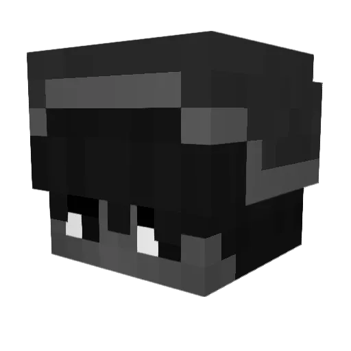 Seub Minecraft avatar head, 3D render