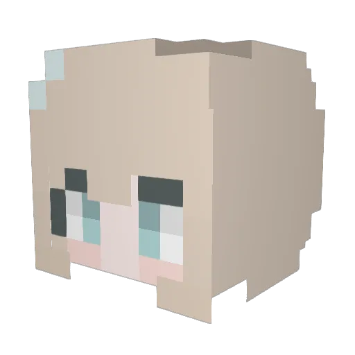Seunghyeok0 Minecraft avatar head, 3D render