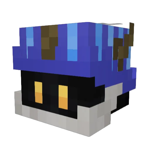 Seuths Minecraft avatar head, 3D render