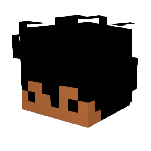 SevachKKKJ Minecraft avatar head, 3D render