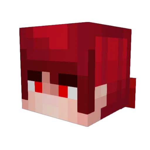 Sevan400 Minecraft avatar head, 3D render