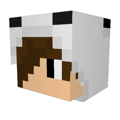 Sevarog_51 Minecraft avatar head, 3D render