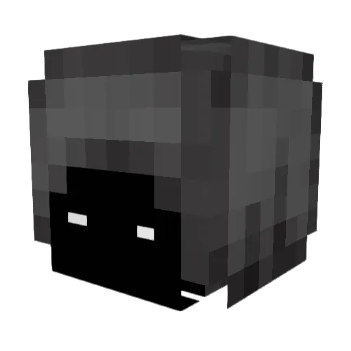 SevenCRP Minecraft avatar head, 3D render
