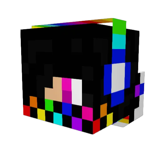 SevenDayRinger Minecraft avatar head, 3D render