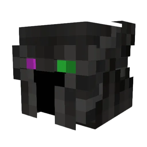 SevenHarbor8001 Minecraft avatar head, 3D render