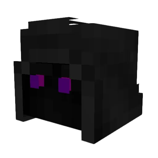 SevenJC Minecraft avatar head, 3D render