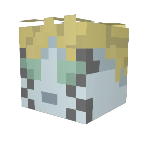 SevenLeagueBoots Minecraft avatar head, 3D render