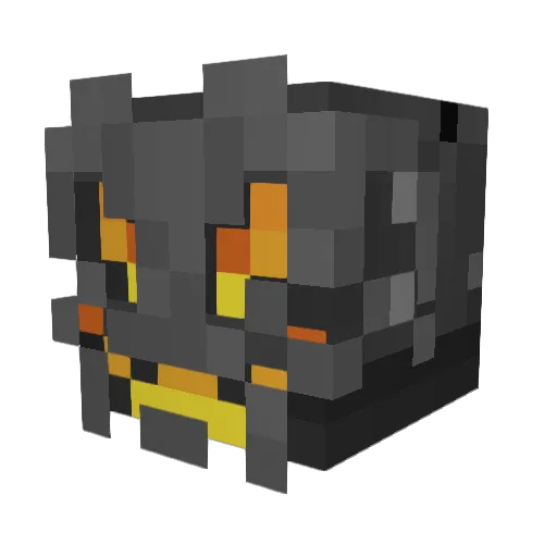 SevenRZ Minecraft avatar head, 3D render