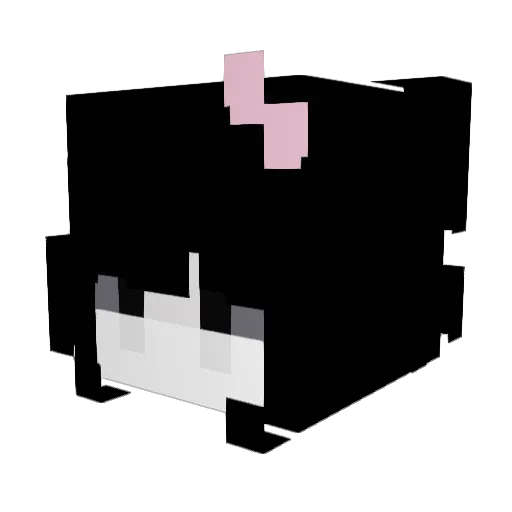 Sevendays77 Minecraft avatar head, 3D render