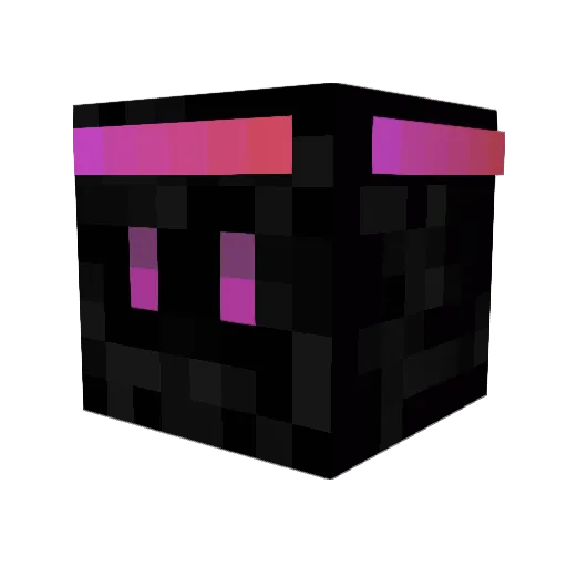 SeverFle Minecraft avatar head, 3D render