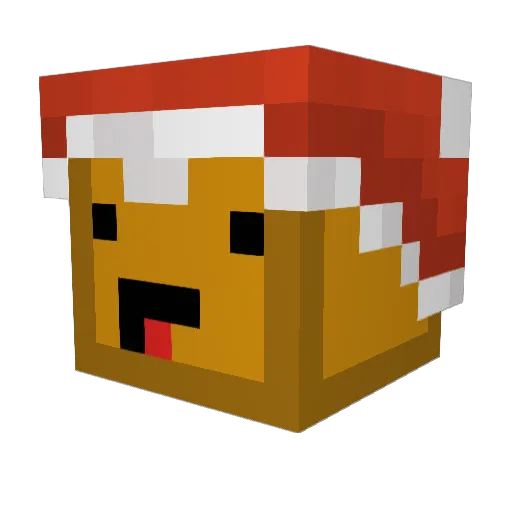 SeveralSlime Minecraft avatar head, 3D render