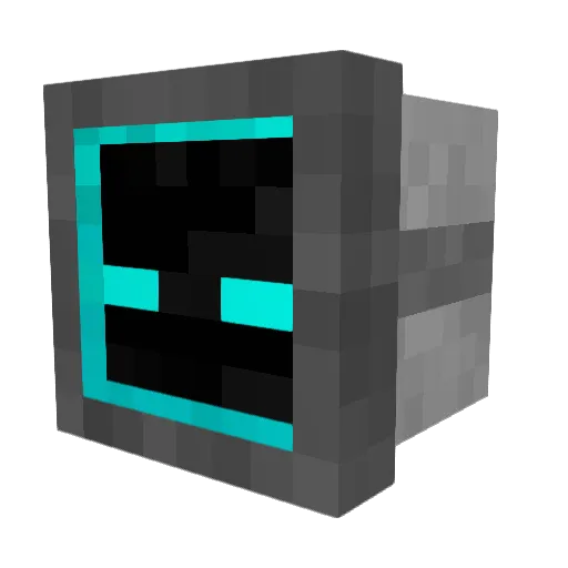 SevereOverwork Minecraft avatar head, 3D render