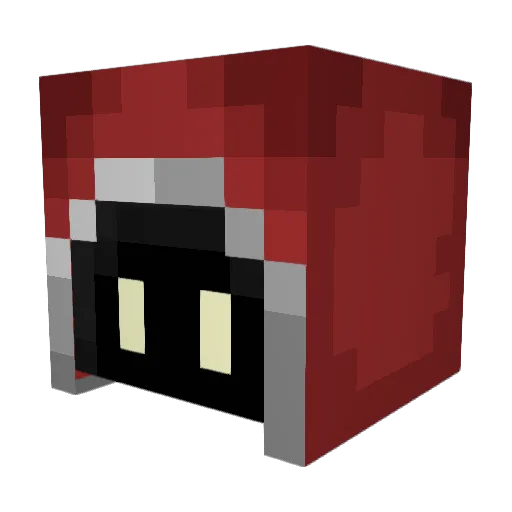 SeveredHydra321 Minecraft avatar head, 3D render