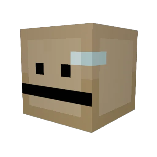 Seviche_390 Minecraft avatar head, 3D render