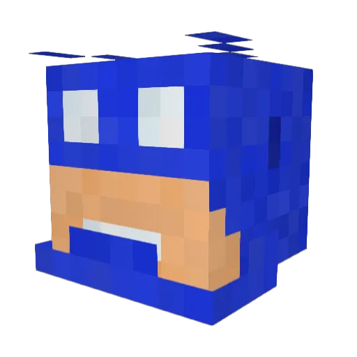 Sevilan1234 Minecraft avatar head, 3D render