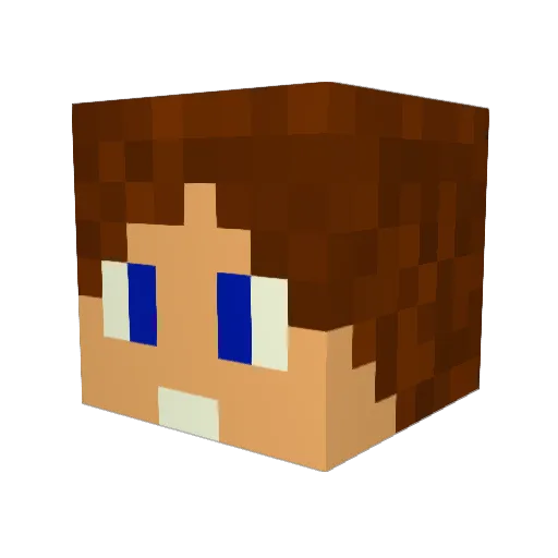 SevixPL Minecraft avatar head, 3D render