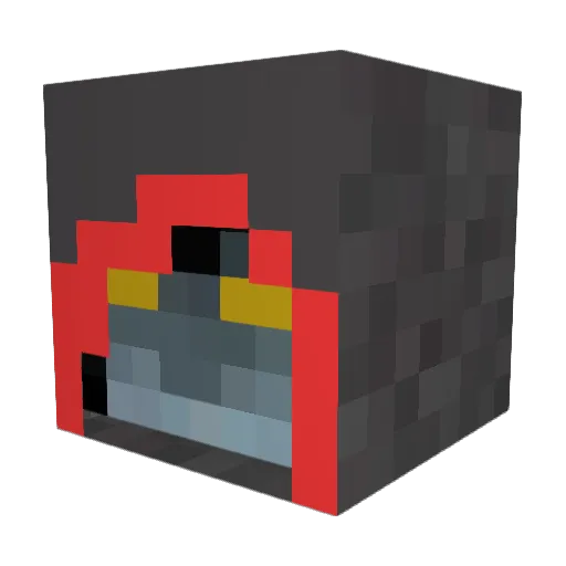 Sevostianov Minecraft avatar head, 3D render