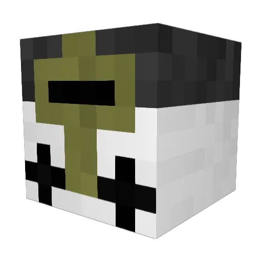SextusMaximus Minecraft avatar head, 3D render