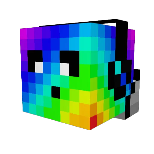 SexySaxMan537 Minecraft avatar head, 3D render