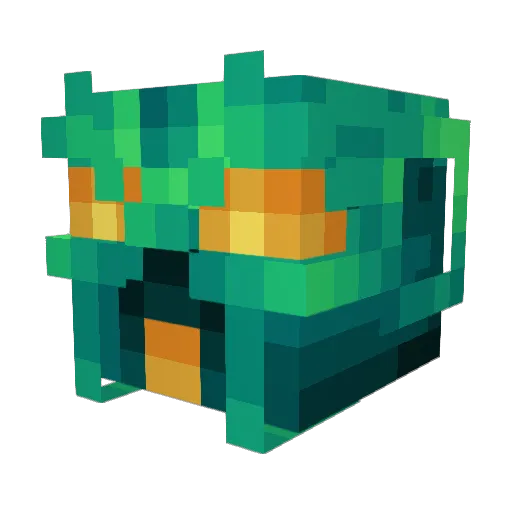 SexyTim Minecraft avatar head, 3D render