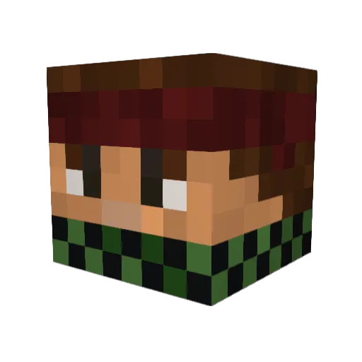 Sexy_Rexy_ Minecraft avatar head, 3D render