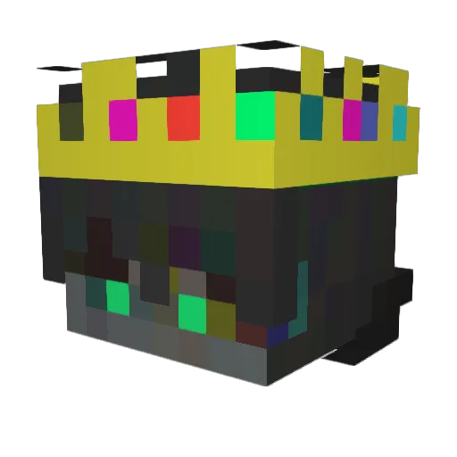 Seymi10 Minecraft avatar head, 3D render