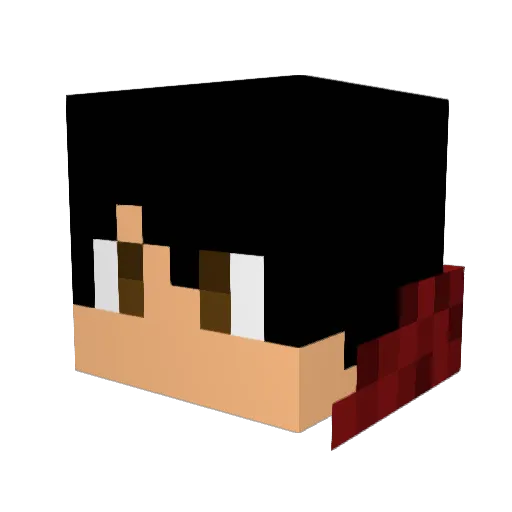 Seymour_Butts1 Minecraft avatar head, 3D render
