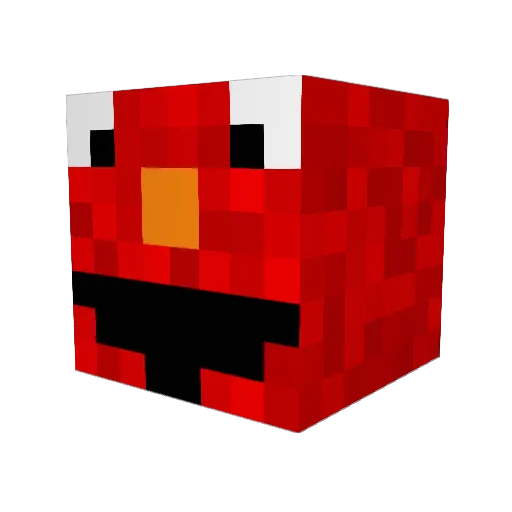 Sez0ek Minecraft avatar head, 3D render