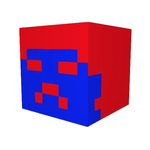 SfGiants4Dayz13 Minecraft avatar head, 3D render
