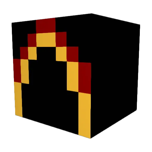 SfeRuri Minecraft avatar head, 3D render