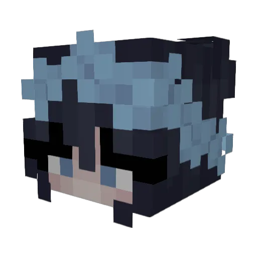 Sfiero Minecraft avatar head, 3D render