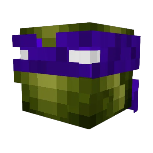 Sfluffy21 Minecraft avatar head, 3D render