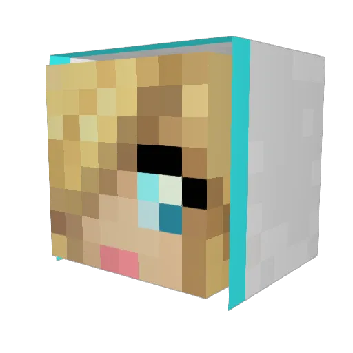 Sgian_Dubh Minecraft avatar head, 3D render