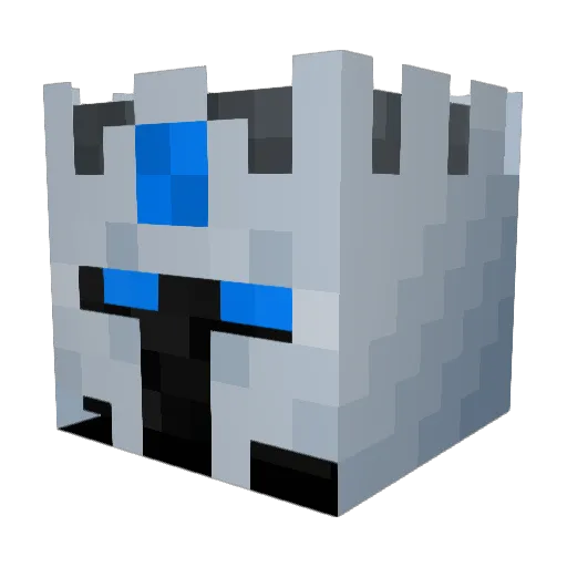 SgtApfelKuchen Minecraft avatar head, 3D render