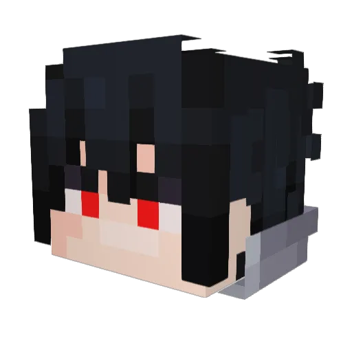 SgtButtPound Minecraft avatar head, 3D render