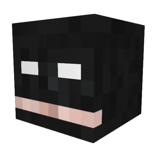SgtExtreme Minecraft avatar head, 3D render