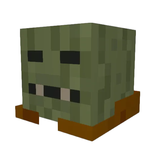 SgtGrodin Minecraft avatar head, 3D render