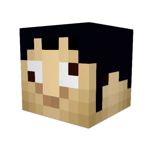 SgtVampz Minecraft avatar head, 3D render