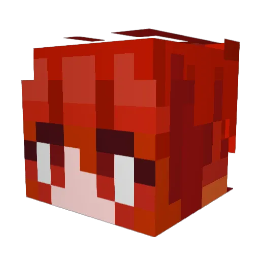 Sgt_Bigmac Minecraft avatar head, 3D render