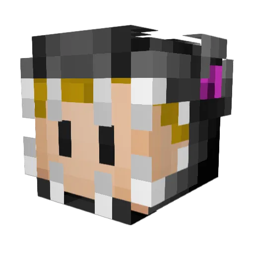 Sgt_Chronos Minecraft avatar head, 3D render