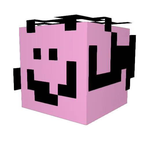 Sgtpenisehead Minecraft avatar head, 3D render