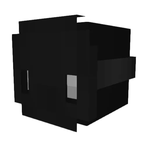 Sh0mar Minecraft avatar head, 3D render