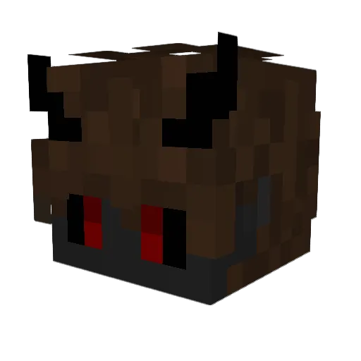 Sh0rtstacks Minecraft avatar head, 3D render