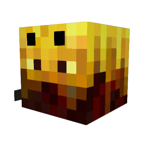 Sh4d0wGam3r Minecraft avatar head, 3D render