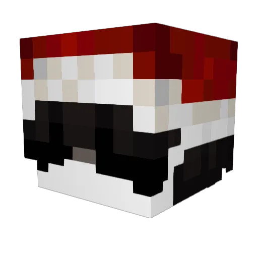 Sh4dowDK Minecraft avatar head, 3D render