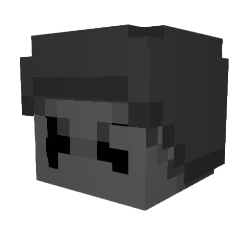 Sh4dowN3xus Minecraft avatar head, 3D render