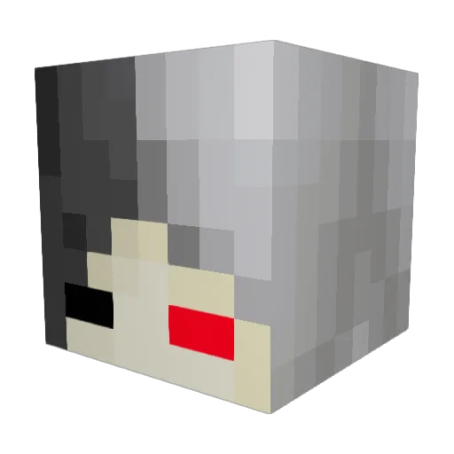 Sh4dow_Nova Minecraft avatar head, 3D render