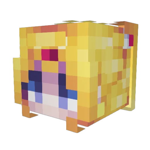 ShYkimorY Minecraft avatar head, 3D render