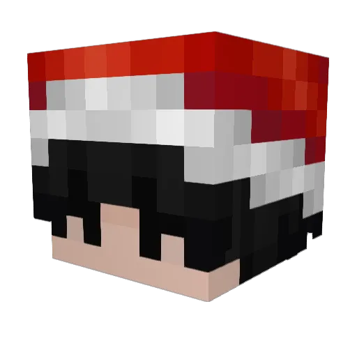 ShaDog_KaFei Minecraft avatar head, 3D render