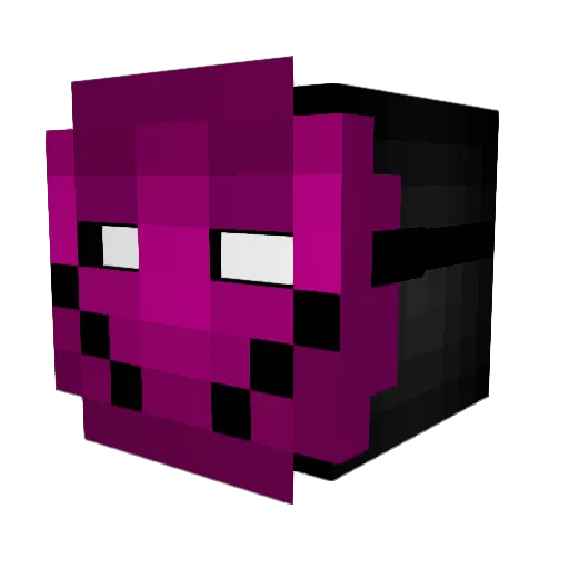ShaaaZeeeen Minecraft avatar head, 3D render